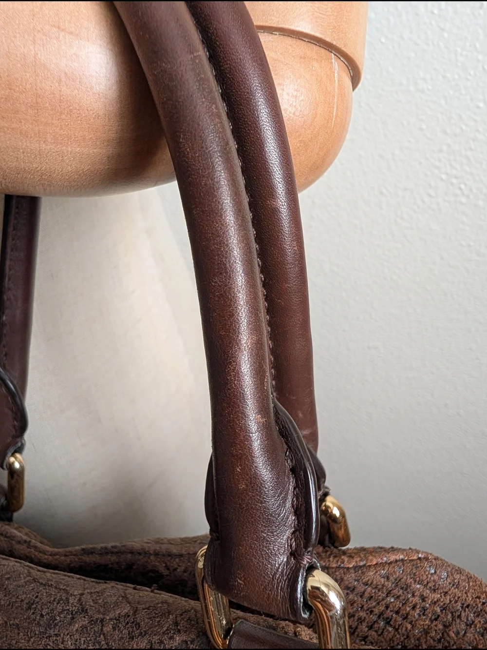 Michael Kors minor off leather